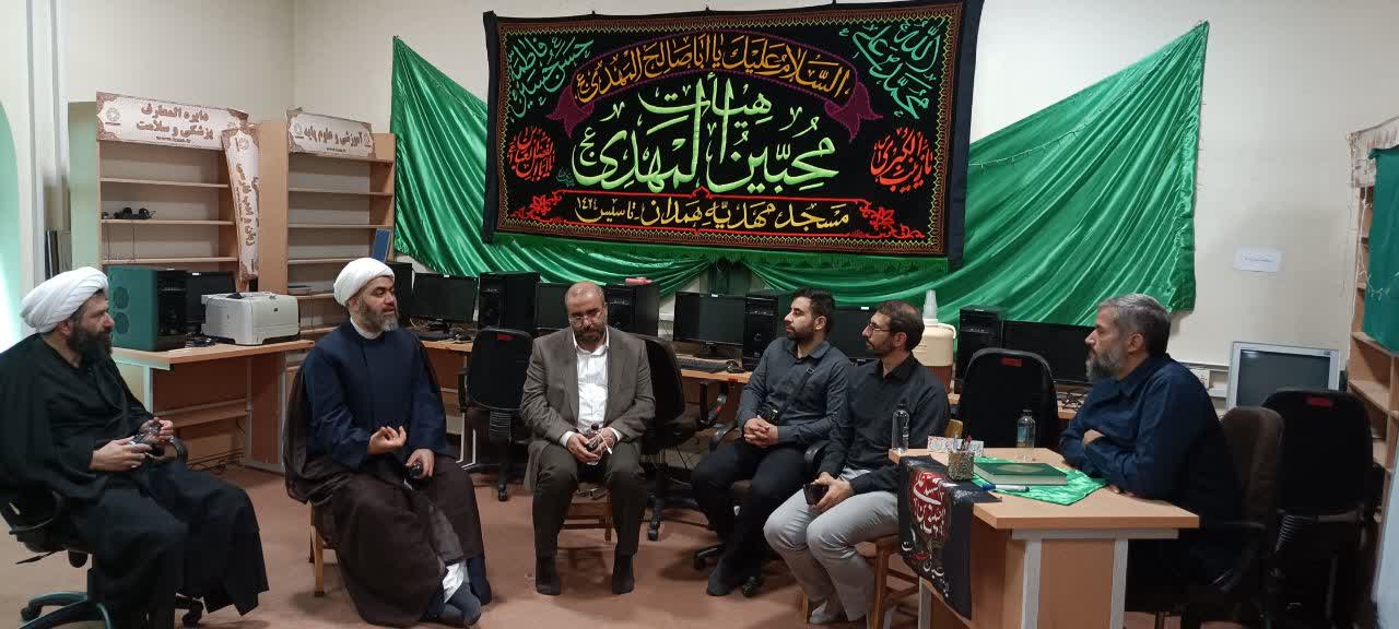 بازديد حجت الاسلام خداداده از برخي کانون هاي مساجد همدان